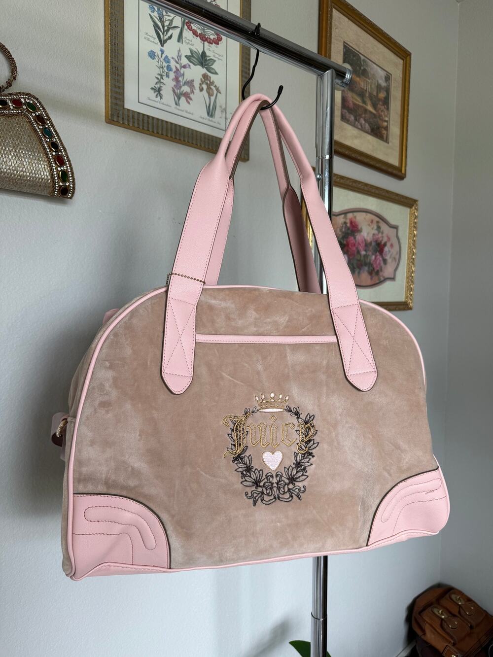 Juicy Couture Heritage Weekender Duffel Bag